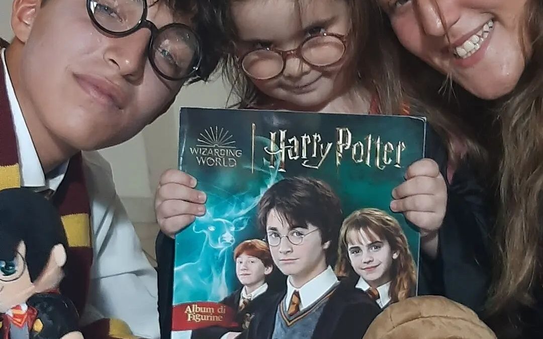 Il sogno di Aurora 5 anni “Vorrei invitare HARRY POTTER a casa mia per fargli vedere che ho tutto di lui!” – Agosto 2022