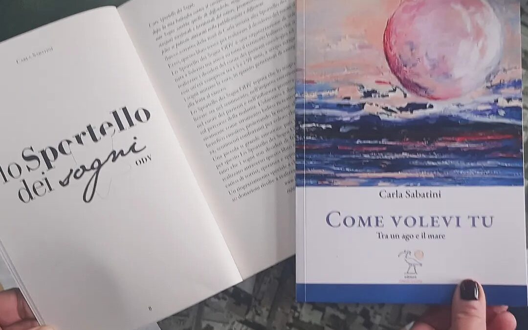Il sogno di Carla 55 anni “Scrivere un libro sulla mia rinascita come inno alla Vita” dicembre 2023 – Napoli